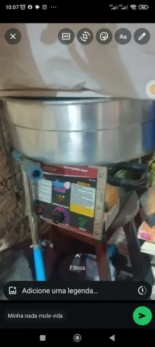 Máquina de algodão doce siminova