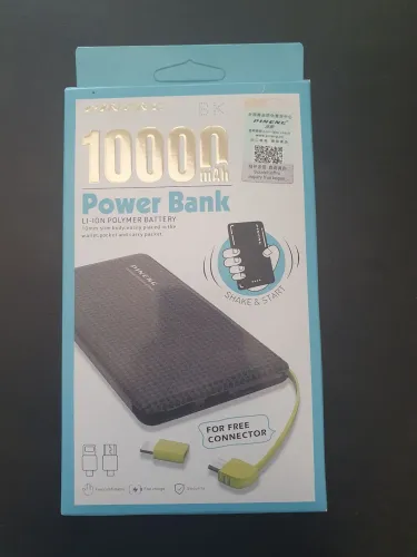 Carregador Portátil Bateria Power Bank 10000mAh