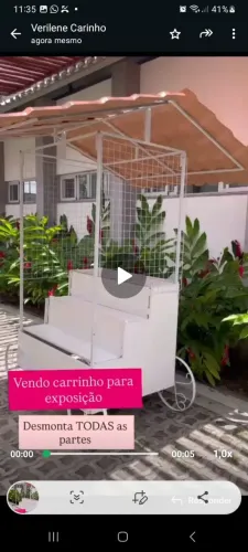 Carrinho Gourmet - Desmontável
