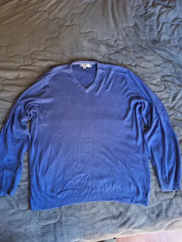 Blusa suéter Calvin Klein em algodão e modal