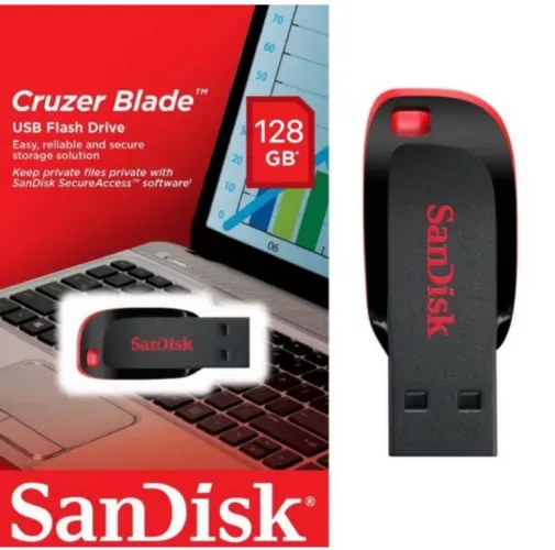 Pendrive SanDisk Cruzer Blade 128GB
