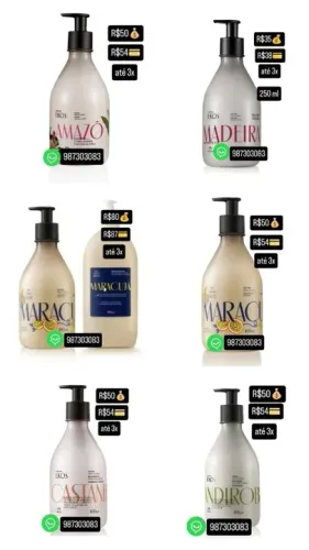 Creme para o corpo Ekos - Vários aromas