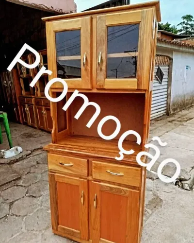 Armário para Cozinha Madeira Maciça - novo