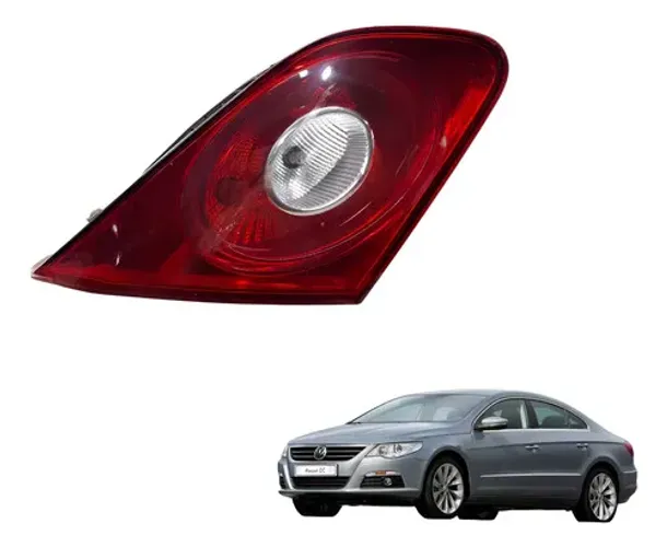Lanterna Lado Esquerdo Capo Volkswagen Passat Cc 2011 Esquerdo/motorista Vermelho