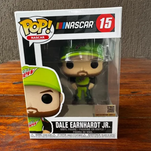 Funko Pop! Dale Earnhardt Jr. NASCAR #15 Novo Original