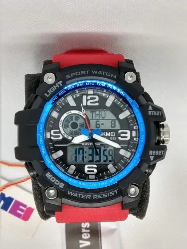 Relógio Esportivo SKMEI Digital Vermelho - Masculino - Novo