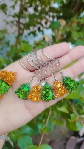 Brinde Mimo Natal - Mini Chaveiro de Árvore de Natal Lembrancinhas para Clientes Empresas