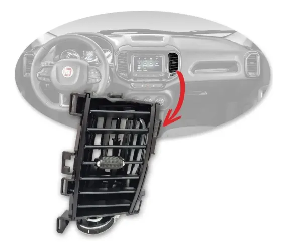 Difusor De Ar Central Lado Direito Fiat Toro 2016 a 2021