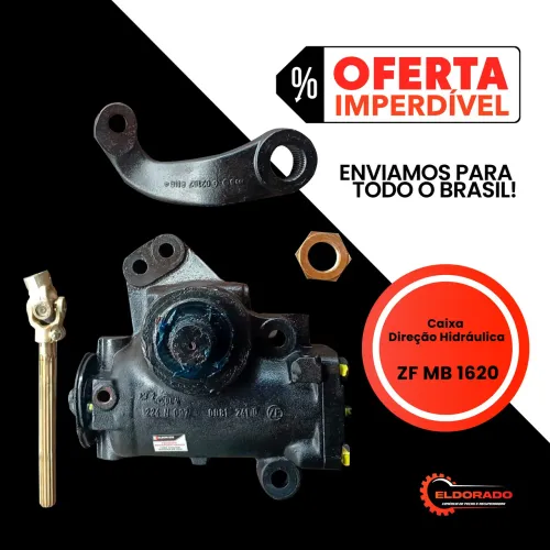 Caixa de Direção Hidráulica ZF MB 1620 - Oferta Imperdível!