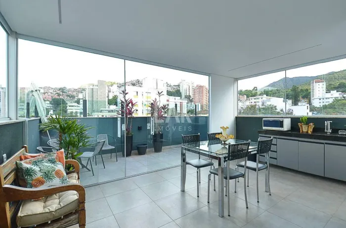 Cobertura à venda, 3 quartos, 2 suítes, 2 vagas, Serra - Belo Horizonte/MG