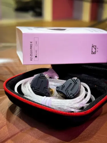 Fone de Ouvido KZ ZS10 PRO X Black
