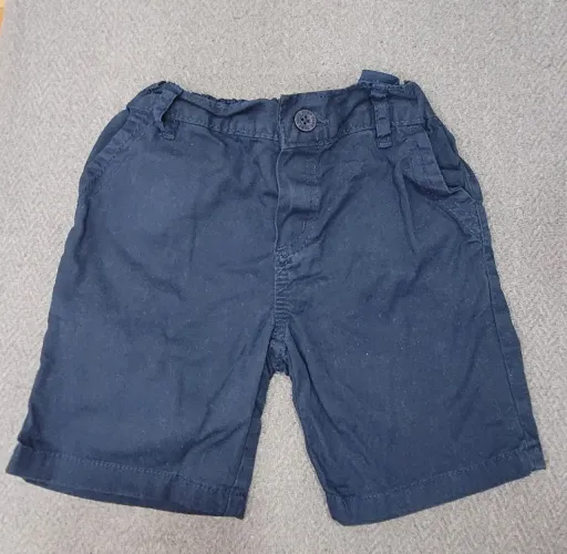 Bermuda infantil cea azul marinho