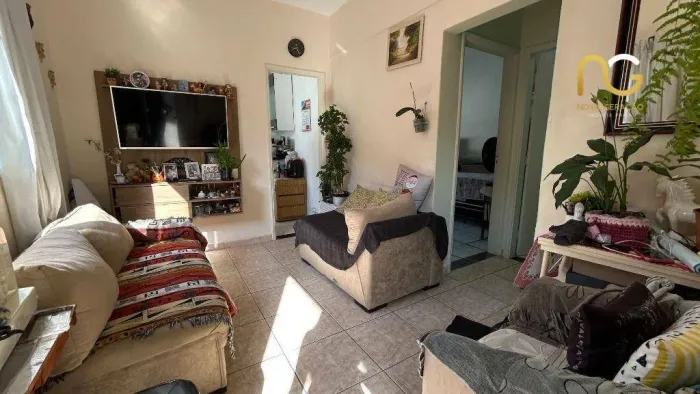 Apartamento com 1 dormitório à venda, 42 m² por R$ 255.000,00 - Vila Guilhermina - Praia G