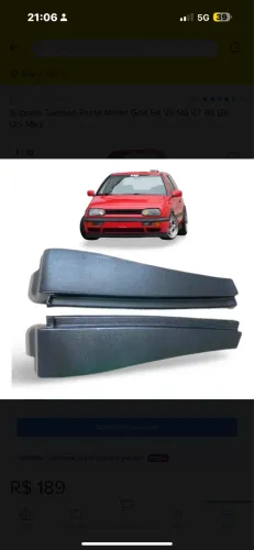 Suporte bagagito Golf mk3 original GTI GLX GL