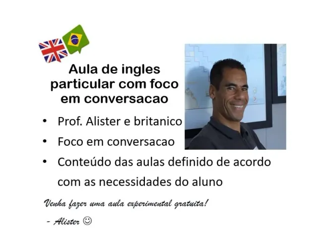 Aulas de Inglês com Foco em Conversação