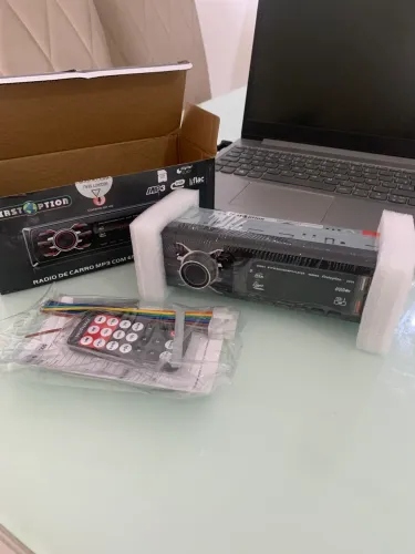 Som Automotivo First Option Premium com USB, bluetooth e leitor de cartão SD
