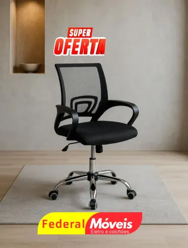 Cadeira Giratória Diretor - Design moderno e ótima durabilidade!