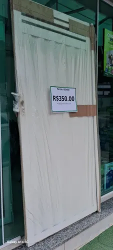 Portão social búzios galvanizado 