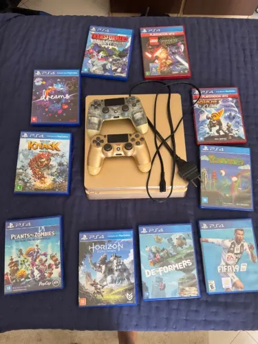 Ps4 dourado edição limitada