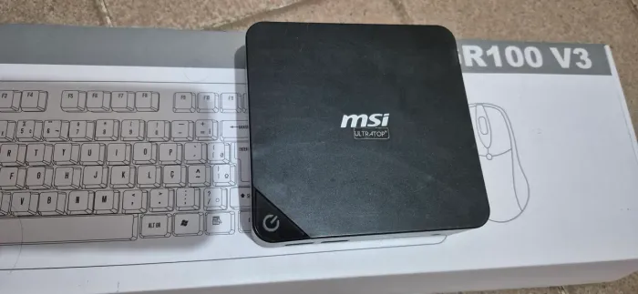 Mini PC MSI UltraTop intel core i5 acompanha mouse e teclado