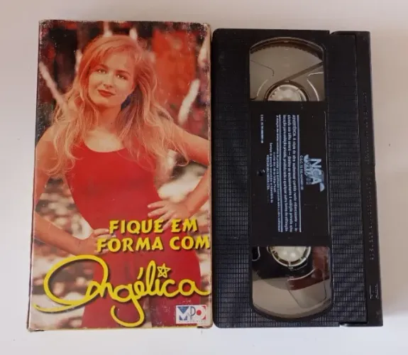 VHS Fique Em Forma Com Angélica