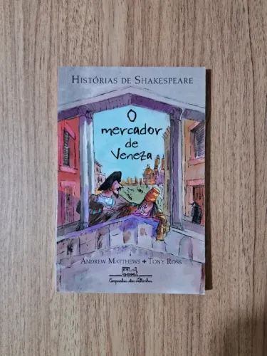 Livro O mercador de Veneza - Histórias de Shakespeare