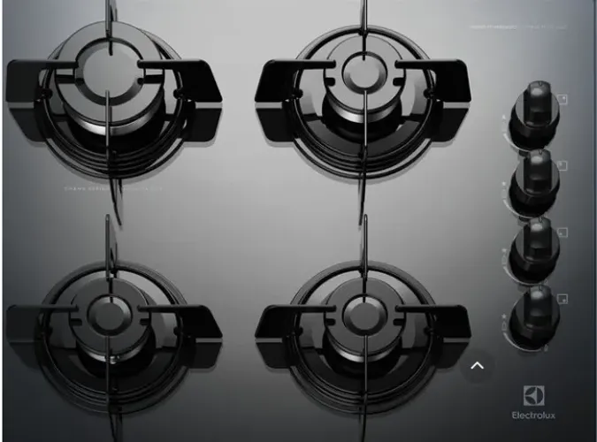Cooktop 4 Bocas Electrolux a Gás com Acendimento Automático (Novo/Lacrado na Caixa)