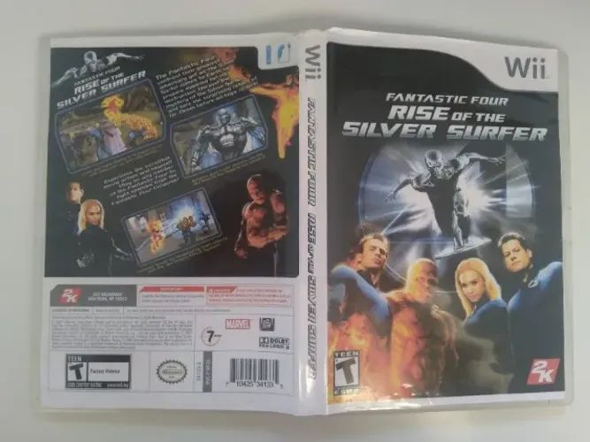Quarteto Fantástico para Nintendo Wii jogo original - favor leia o anúncio