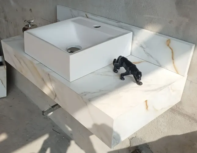 Pias de Porcelanato para Banheiro