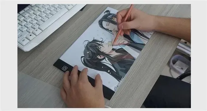 Mesa de Luz LED para Desenho Artístico