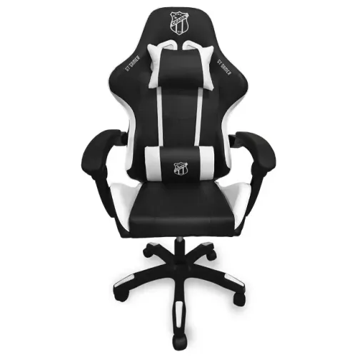 Cadeira Gamer GT Vozão, Reclinável, Almofada Lombar/Cervical, Suporta Até 120Kg - WZetta