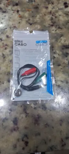 Cabo Adaptador P2 para 2 RCA IT-BLUE
