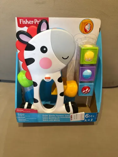 Zebra Blocos Tumblin' Fisher-Price 6M+