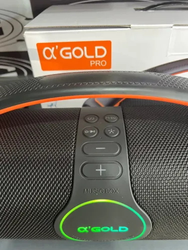 Caixa de Som Bluetooth A?Gold Pro Music Box