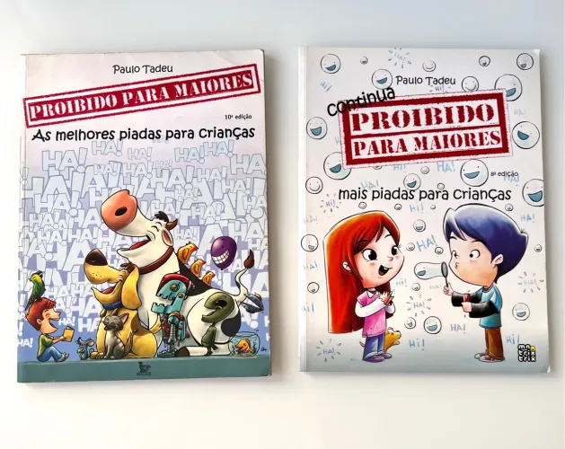 Livros de piadas para crianças