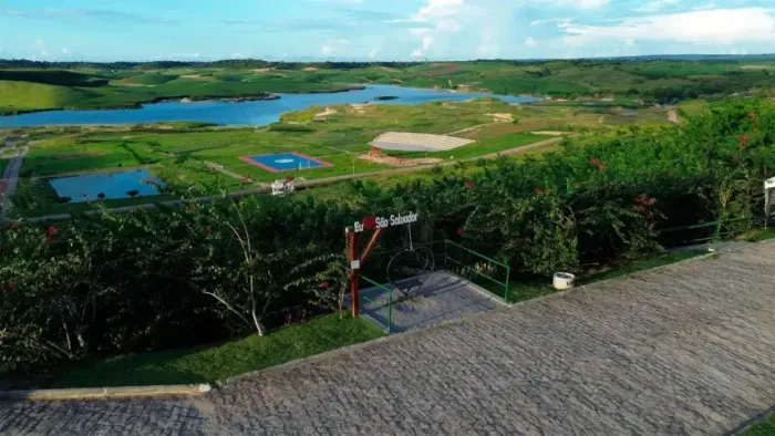 REPASSE - Lote no parque SÃO SALVADOR EM SAPÉ-PB = 200 M2 = FRENTE LAGO