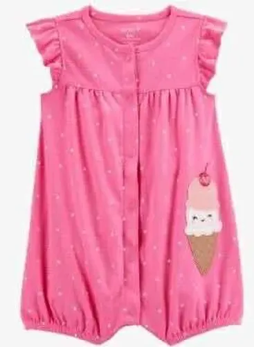 Romper Carters Rosa Importado EUA
