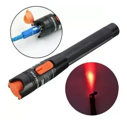 Caneta Laser Visualizador De Falhas Fibra Óptica 10Km 10mW HT-10     9409