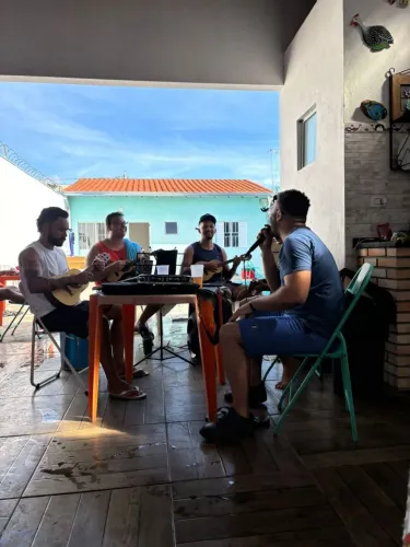Aula de cavaco e banjo