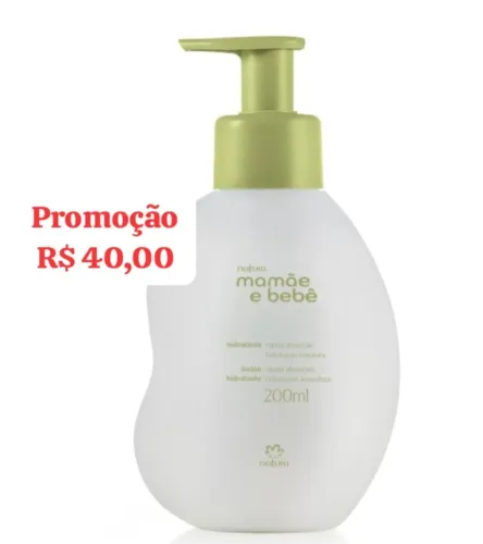  Mamãe e Bebê Natura promoção!