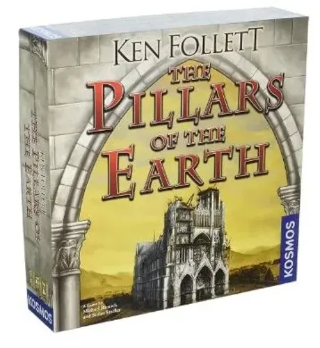 Jogo de Tabuleiro Pillars of the Earth - PILARES DA TERRA  (Alemão)
