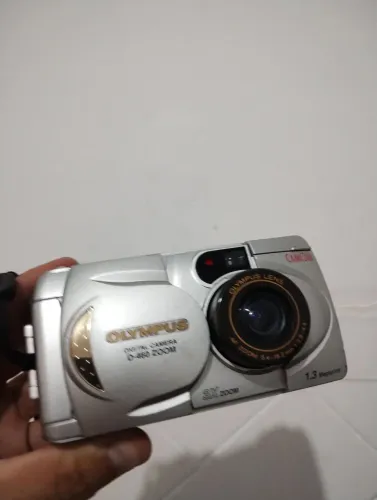 câmera olympus digital 1.3 megapixels relíquia vintage