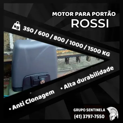 Motor Rossi para portão deslizante ou basculante