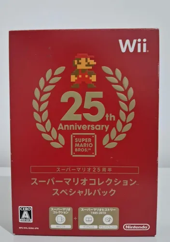 Super Mario Bros All-Star 25th aniversário Nintendo Wii