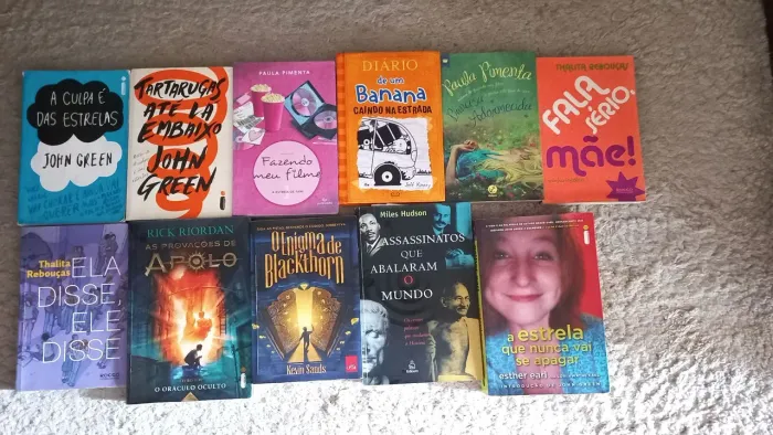 Livros - qualquer um 10 reais ou todos por 80