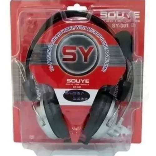 Fone De Ouvido Headfone Estéreo Com Microfone