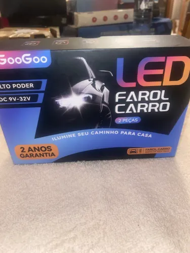 Carro Led Farol Lâmpadas 200w 40000lm H7