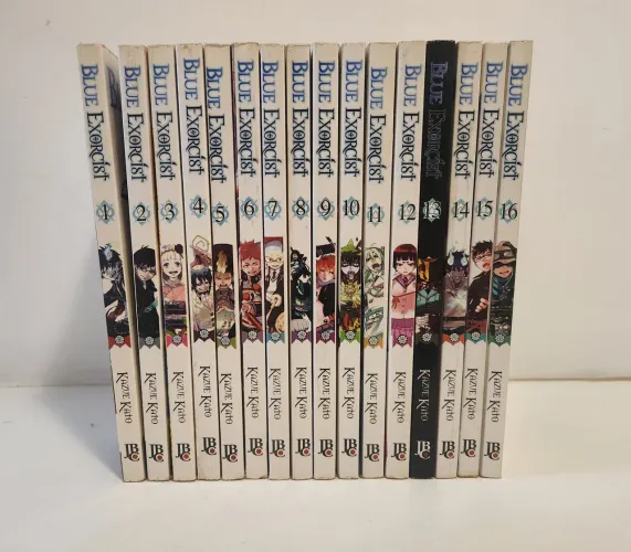 Mangá Blue Exorcist (Volumes 1 a 16)
