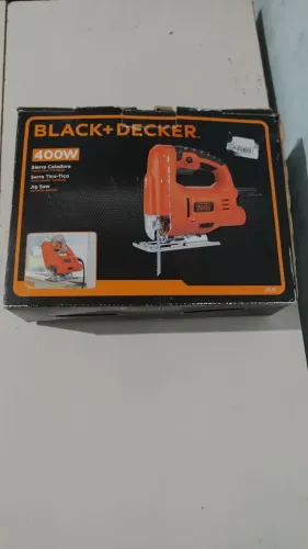 Serra Tico Tico Elétrica Black+Decker BES602 400W 3000 GPM<br>