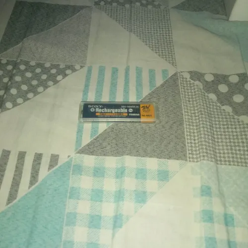 Pilha bateria recarregável chiclete 1350mAh Sony md minidisc 